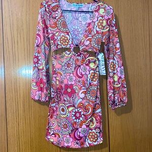 Vintage cutout summer dress